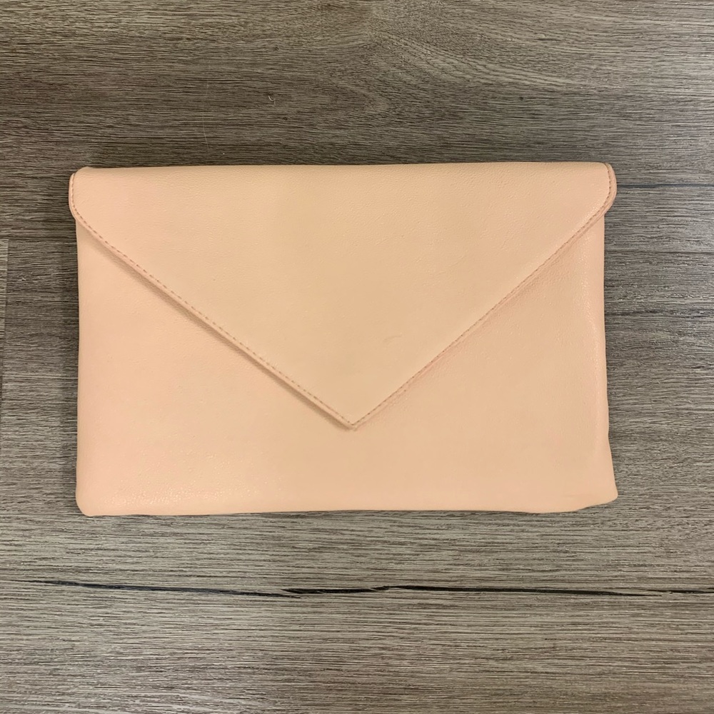 Kittenish Blush Pink Clutch Purse